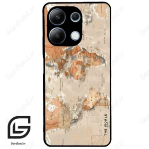 قاب گوشی شیائومی ردمی نوت 13 (Redmi Note 13 4g ) طرح نقشه کد 2187