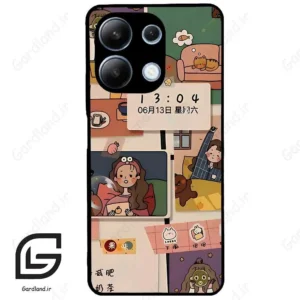 قاب گوشی شیائومی ردمی نوت 13 (Redmi Note 13 4g ) طرح دخترانه کد 2254