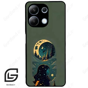 قاب گوشی شیائومی ردمی نوت 13 (Redmi Note 13 4g ) طرح ماه کد 2267
