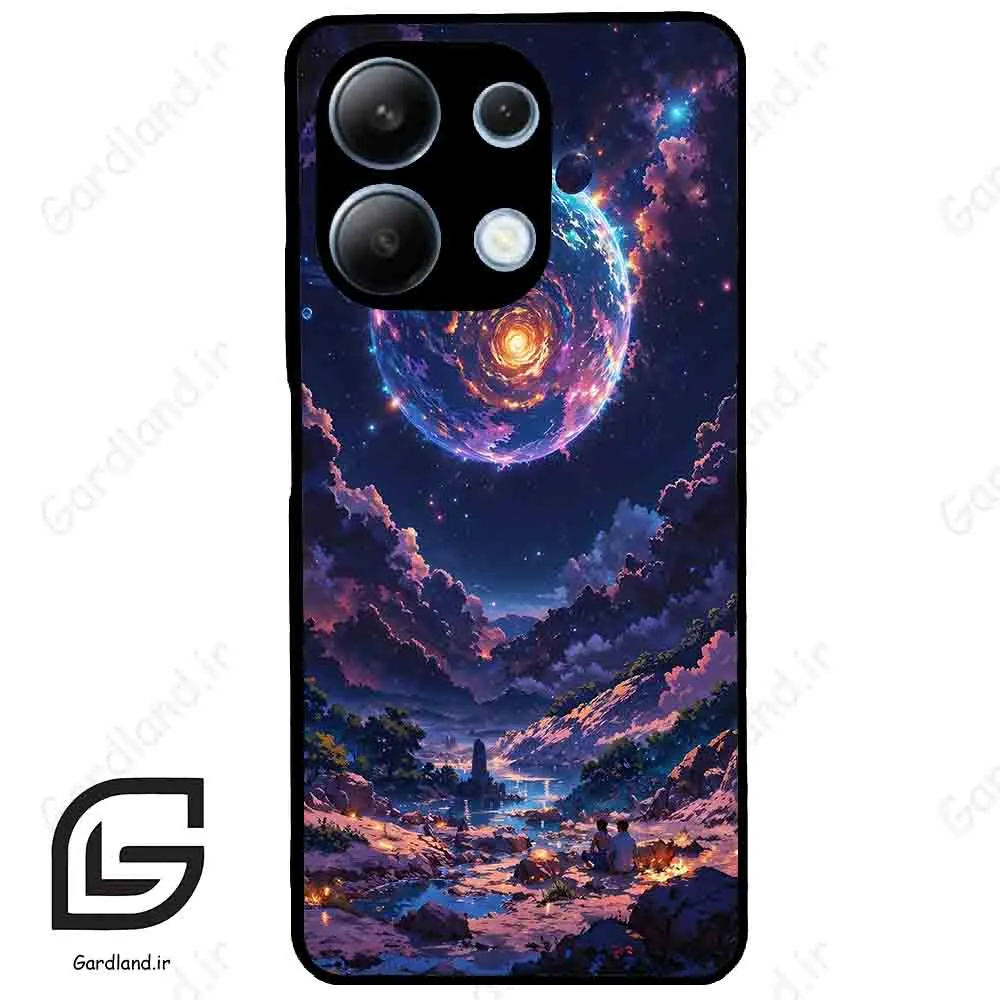قاب گوشی شیائومی ردمی نوت 13 (Redmi Note 13 4g ) طرح ماه کد 2344