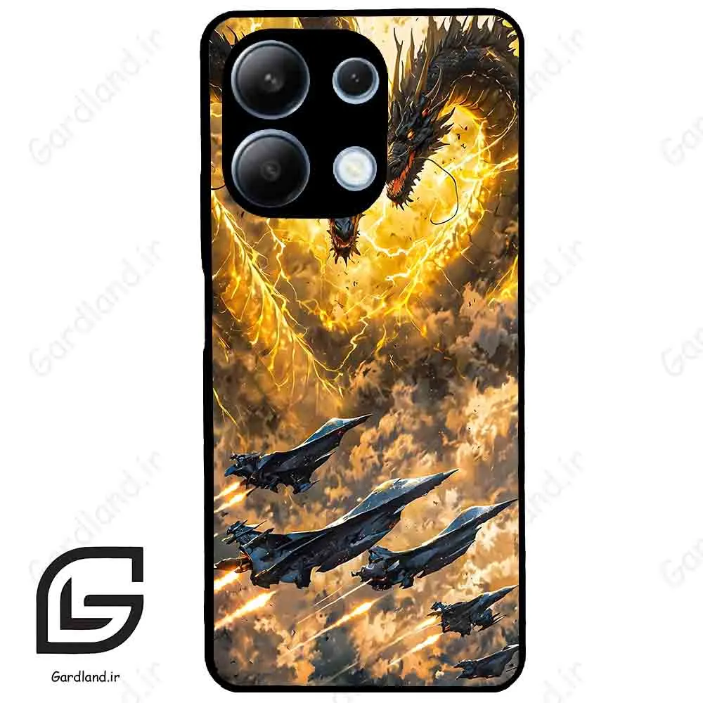 قاب گوشی شیائومی ردمی نوت 13 (Redmi Note 13 4g ) طرح گودزیلا کد 2377