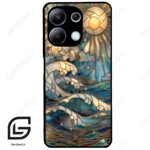 قاب گوشی شیائومی ردمی نوت 13 (Redmi Note 13 4g ) طرح شیشه کد 2393