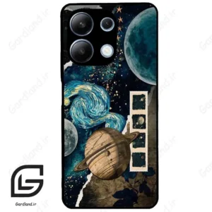قاب گوشی شیائومی ردمی نوت 13 (Redmi Note 13 4g ) طرح کهکشان کد 2401