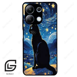قاب گوشی شیائومی ردمی نوت 13 (Redmi Note 13 4g ) طرح گربه کد 2438
