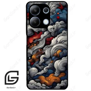 قاب گوشی شیائومی ردمی نوت 13 (Redmi Note 13 4g ) طرح ابرنگی کد 2448