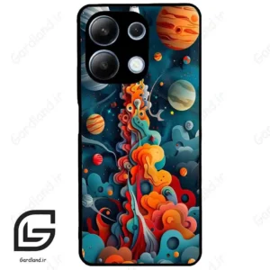 قاب گوشی شیائومی ردمی نوت 13 (Redmi Note 13 4g ) طرح موشک کد 2470