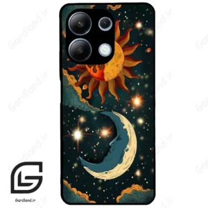 قاب گوشی شیائومی ردمی نوت 13 (Redmi Note 13 4g ) طرح ماه کد 2474