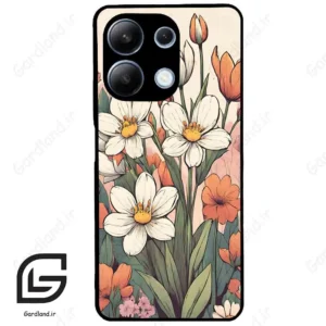 قاب گوشی شیائومی ردمی نوت 13 (Redmi Note 13 4g ) طرح گل کد 2475