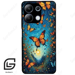 قاب گوشی شیائومی ردمی نوت 13 (Redmi Note 13 4g ) طرح پروانه کد 2479