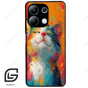 قاب گوشی شیائومی ردمی نوت 13 (Redmi Note 13 4g ) طرح گربه کد 2489