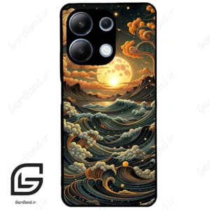 قاب گوشی شیائومی ردمی نوت 13 (Redmi Note 13 4g ) طرح غروب کد 2505