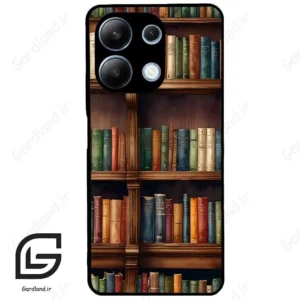 قاب گوشی شیائومی ردمی نوت 13 (Redmi Note 13 4g ) طرح کتابخانه کد 2527