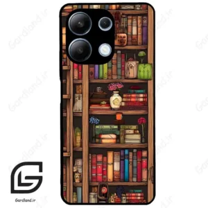 قاب گوشی شیائومی ردمی نوت 13 (Redmi Note 13 4g ) طرح کتابخانه کد 2537