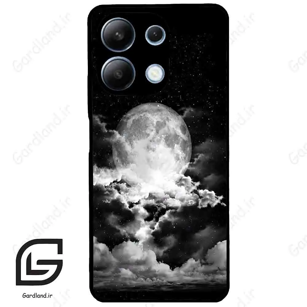 قاب گوشی شیائومی ردمی نوت 13 (Redmi Note 13 4g ) طرح ماه کد 2544