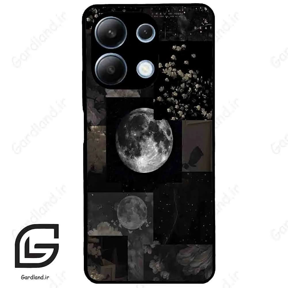 قاب گوشی شیائومی ردمی نوت 13 (Redmi Note 13 4g ) طرح ماه کد 2545