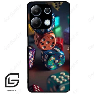 قاب گوشی شیائومی ردمی نوت 13 (Redmi Note 13 4g ) طرح تاس کد 2556