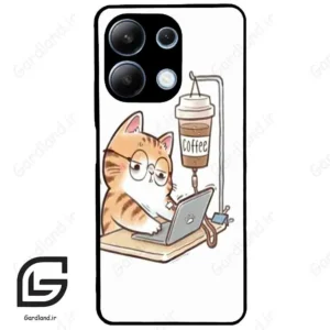 قاب گوشی شیائومی ردمی نوت 13 (Redmi Note 13 4g ) طرح گربه کد 2617