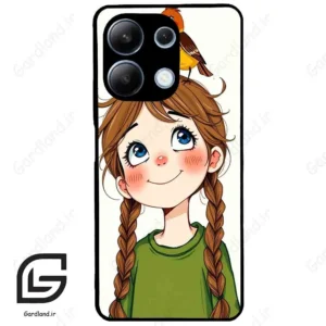 قاب گوشی شیائومی ردمی نوت 13 (Redmi Note 13 4g ) طرح دختر کد 2640