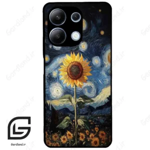 قاب گوشی شیائومی ردمی نوت 13 (Redmi Note 13 4g ) طرح افتابگردان کد 2652