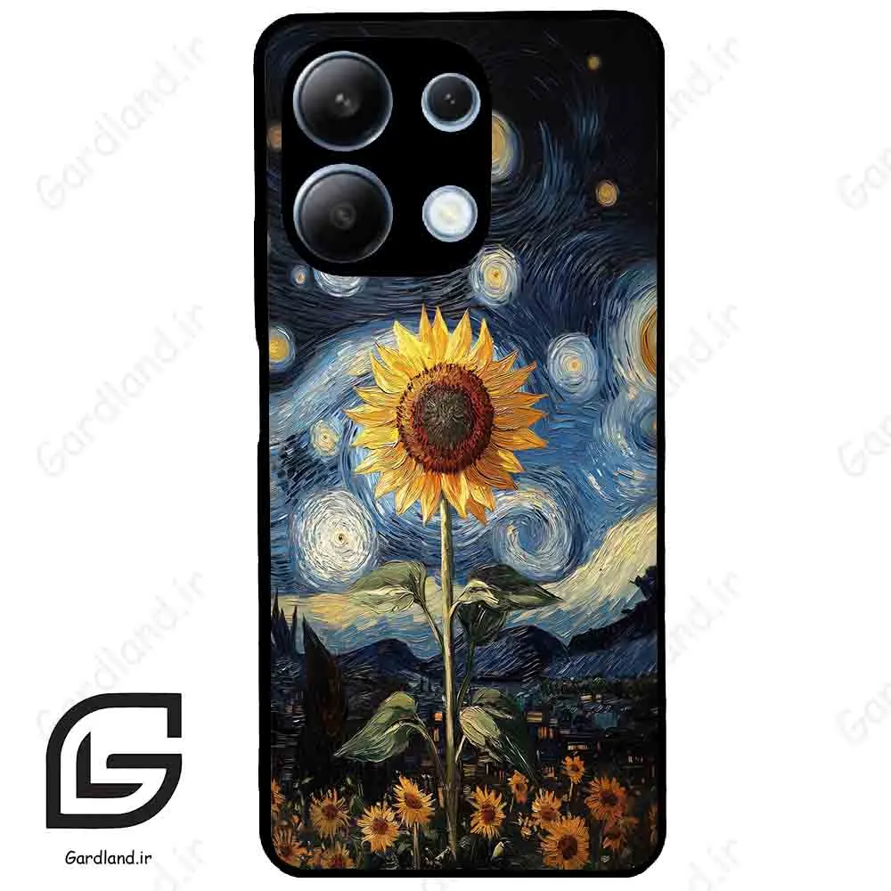 قاب گوشی شیائومی ردمی نوت 13 (Redmi Note 13 4g ) طرح افتابگردان کد 2652