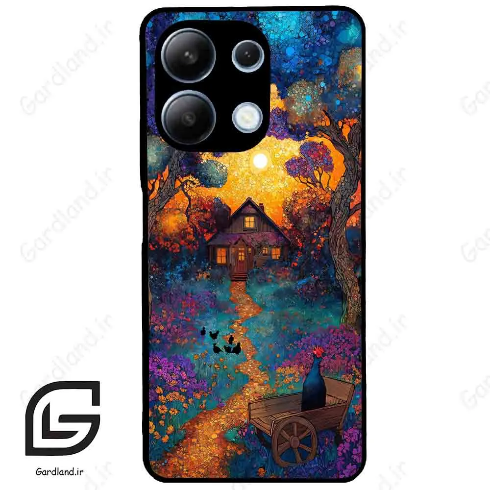 قاب گوشی شیائومی ردمی نوت 13 (Redmi Note 13 4g ) طرح کلبه کد 2701