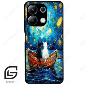 قاب گوشی شیائومی ردمی نوت 13 (Redmi Note 13 4g ) طرح گربه کد 2727