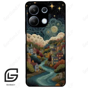 قاب گوشی شیائومی ردمی نوت 13 (Redmi Note 13 4g ) طرح دهکده کد 2736