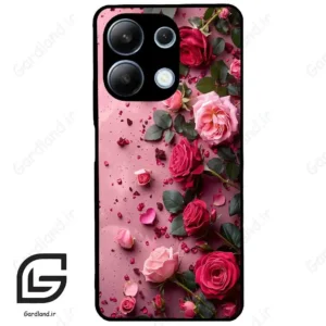 قاب گوشی شیائومی ردمی نوت 13 (Redmi Note 13 4g ) طرح رز کد 2744