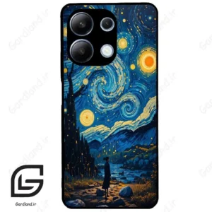 قاب گوشی شیائومی ردمی نوت 13 (Redmi Note 13 4g ) طرح شب کد 2801