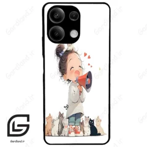 قاب گوشی شیائومی ردمی نوت 13 (Redmi Note 13 5g ) طرح دخترانه کد 2027