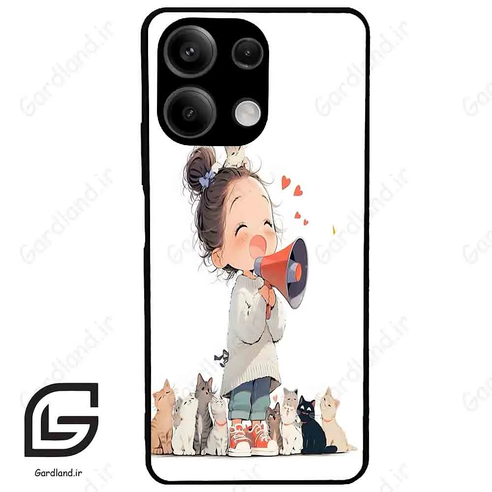 قاب گوشی شیائومی ردمی نوت 13 (Redmi Note 13 5g ) طرح دخترانه کد 2027