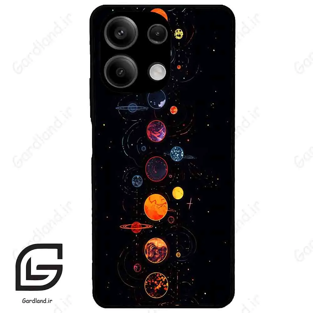 قاب گوشی شیائومی ردمی نوت 13 (Redmi Note 13 5g ) طرح کهکشان کد 2062