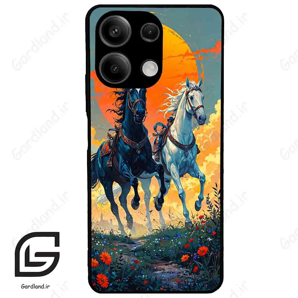 قاب گوشی شیائومی ردمی نوت 13 (Redmi Note 13 5g ) طرح اسب کد 2170