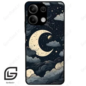 قاب گوشی شیائومی ردمی نوت 13 (Redmi Note 13 5g ) طرح ماه کد 2173