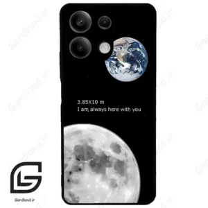 قاب گوشی شیائومی ردمی نوت 13 (Redmi Note 13 5g ) طرح ماه کد 2190