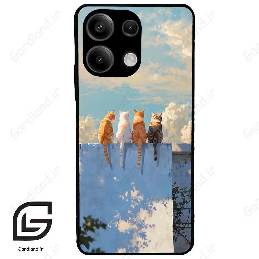 قاب گوشی شیائومی ردمی نوت 13 (Redmi Note 13 5g ) طرح گربه کد 2367