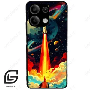 قاب گوشی شیائومی ردمی نوت 13 (Redmi Note 13 5g ) طرح موشک کد 2463