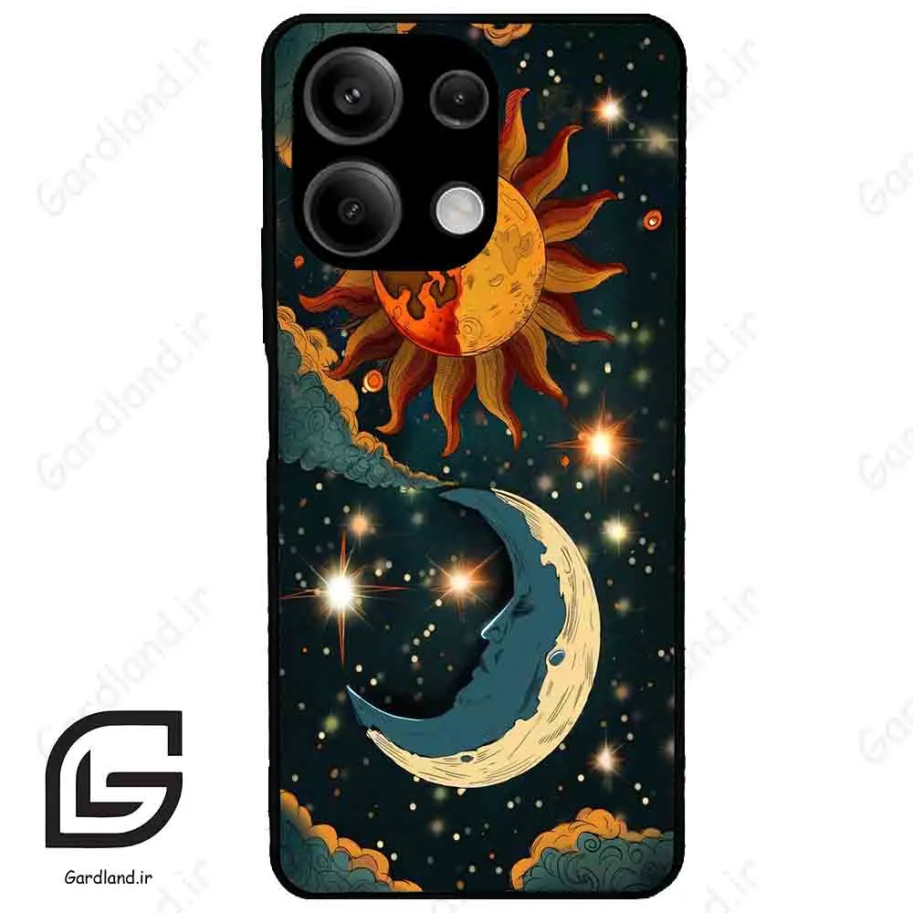 قاب گوشی شیائومی ردمی نوت 13 (Redmi Note 13 5g ) طرح ماه کد 2474