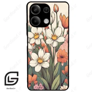 قاب گوشی شیائومی ردمی نوت 13 (Redmi Note 13 5g ) طرح گل کد 2475