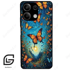قاب گوشی شیائومی ردمی نوت 13 (Redmi Note 13 5g ) طرح پروانه کد 2479