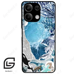 قاب گوشی شیائومی ردمی نوت 13 (Redmi Note 13 5g ) طرح دریا کد 2516