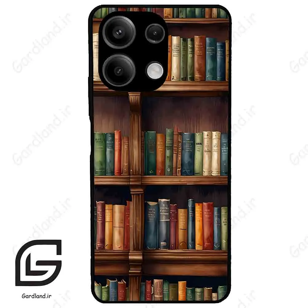 قاب گوشی شیائومی ردمی نوت 13 (Redmi Note 13 5g ) طرح کتابخانه کد 2527