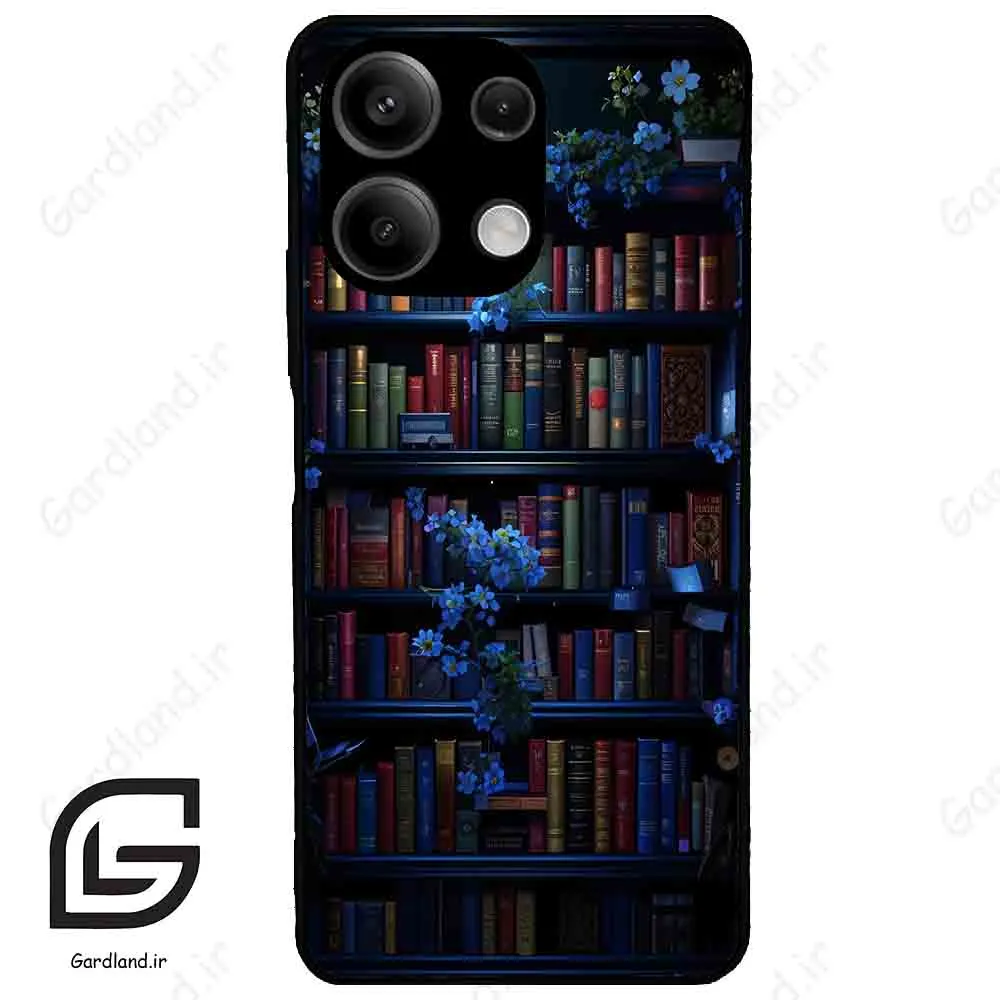 قاب گوشی شیائومی ردمی نوت 13 (Redmi Note 13 5g ) طرح کتابخانه کد 2528