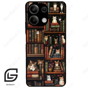 قاب گوشی شیائومی ردمی نوت 13 (Redmi Note 13 5g ) طرح کتابخانه کد 2532