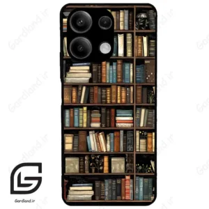 قاب گوشی شیائومی ردمی نوت 13 (Redmi Note 13 5g ) طرح کتابخانه کد 2533