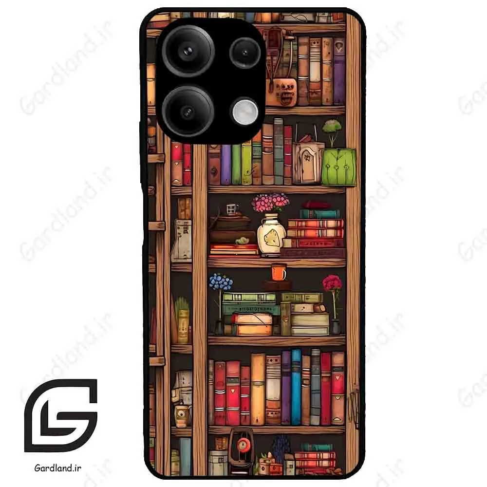 قاب گوشی شیائومی ردمی نوت 13 (Redmi Note 13 5g ) طرح کتابخانه کد 2537