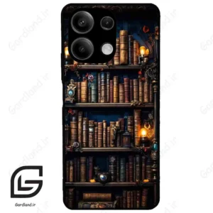 قاب گوشی شیائومی ردمی نوت 13 (Redmi Note 13 5g ) طرح کتابخانه کد 2541