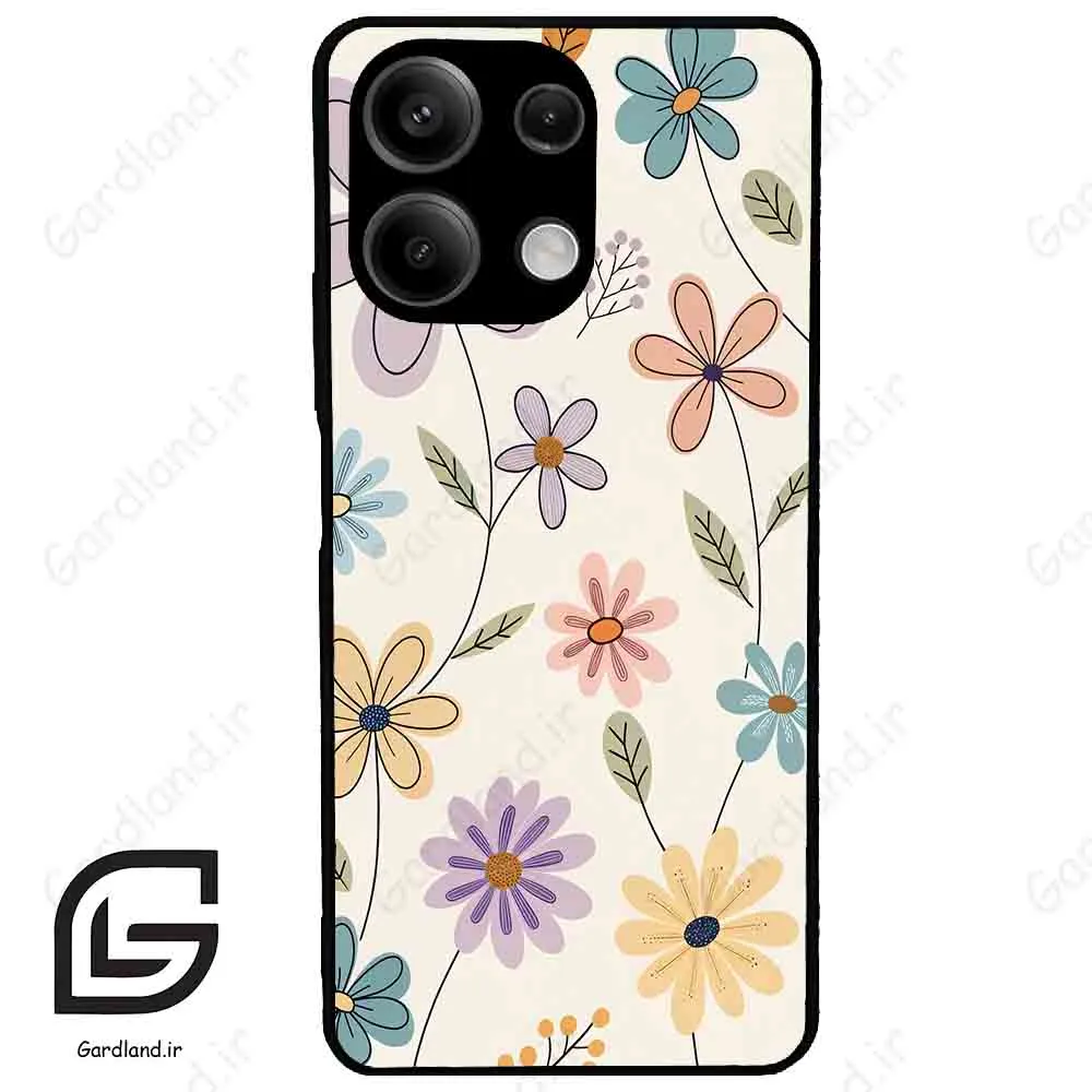 قاب گوشی شیائومی ردمی نوت 13 (Redmi Note 13 5g ) طرح گل کد 2587