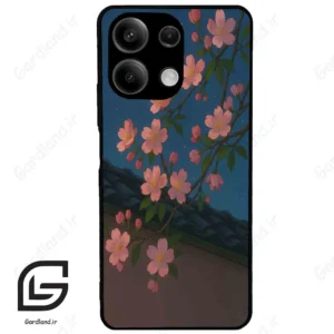 قاب گوشی شیائومی ردمی نوت 13 (Redmi Note 13 5g ) طرح شکوفه کد 2737
