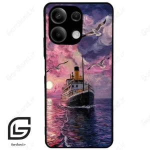 قاب گوشی شیائومی ردمی نوت 13 (Redmi Note 13 5g ) طرح کشتی کد 2789